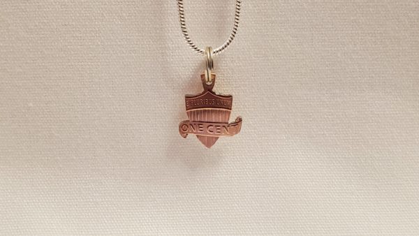 Union Shield Penny Coin Pendant - Creating Anything