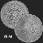 Replica Aztec Coin Ring