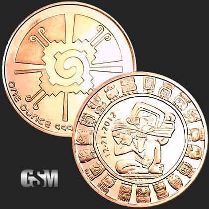 Mayan Calendar Coin Pendant - Creating Anything