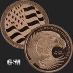 Bald Eagle Coin Pendant
