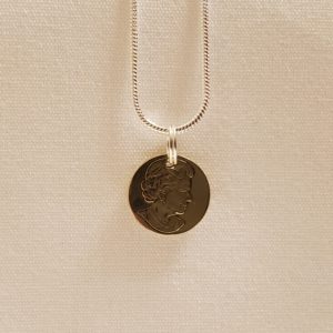 Canadian Loonie Coin Pendant