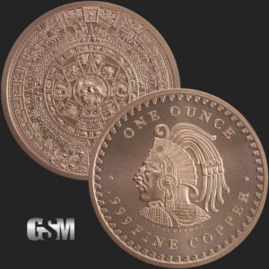 Replica Aztec Coin Pendant