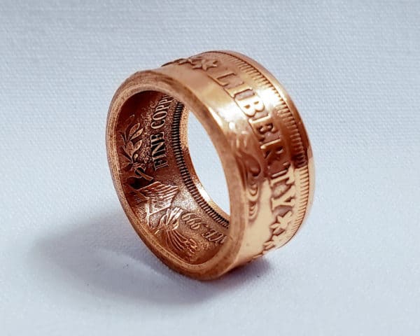 1800 "Liberty" Coin Ring - Creating Anything