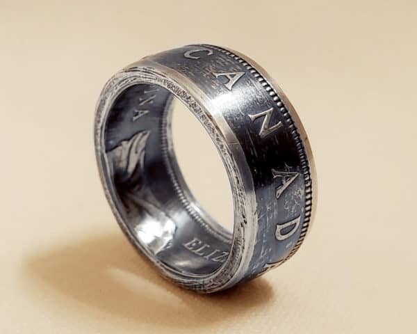 Canadian Voyageur Coin Ring - Creating Anything