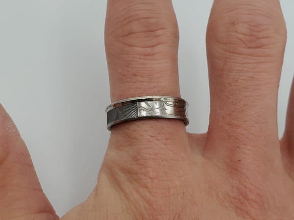 Commemorative Toonie Coin Ring - Creating Anything