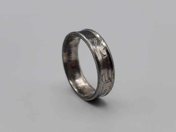 Commemorative Toonie Coin Ring - Creating Anything