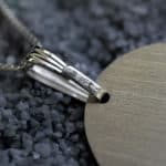 Silver Star Map Pendant