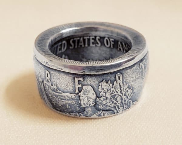 American Silver Eagle Coin Ring - Creating Anything