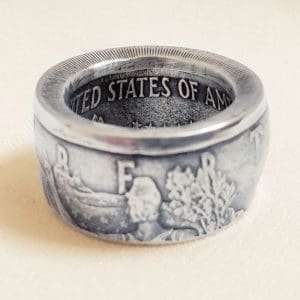 American Silver Eagle Coin Ring