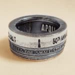 Apollo 11 50th Anniversary Coin Ring