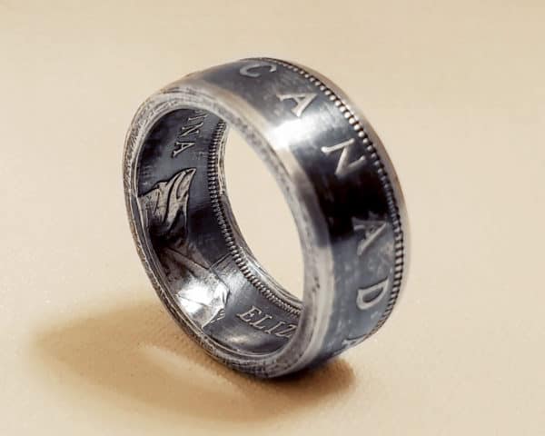 Canadian Voyageur Coin Ring - Creating Anything