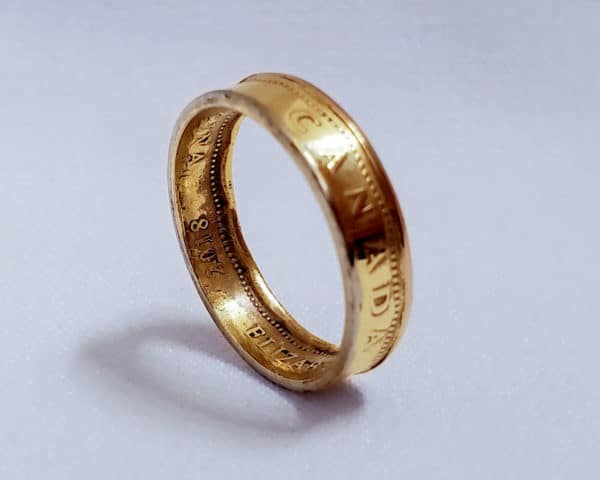 Canadian Loonie Coin Ring - Creating Anything