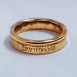 Canadian Loonie Coin Ring