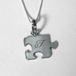 Sterling Silver Puzzle Necklace