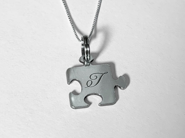 Sterling Silver Puzzle Necklace - Creating Anything