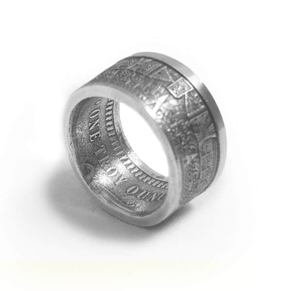 Replica Aztec Coin Ring - Creating Anything