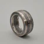 Ethereum Silver Coin Ring