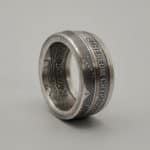 Ethereum Silver Coin Ring