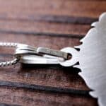 Lotus Flower Necklace • Silver Necklaces for Women • Encouragement Gift • Graduation Gift • Gifts for Her • Buddha Necklace • Mom Gift