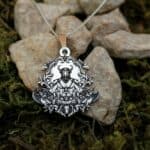Silver Minotaur Necklace | Greek Mythology Viking Pendant | Men’s Jewelry | Warrior Charm Gift For Men | Nordic Style Necklace