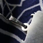 Silver Men’s Necklace | Barong Mythical Jewelry | Aztec Mayan Charm | Gift For Him | Gothic Jewelry | Birthday Gift | Father’s Day Gift