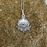Sea Turtle Necklace | Sterling Silver Animal Pendant | Marine Life Charm | Detailed Ocean Engraved Jewelry | Men’s Gift | Women’s Gift