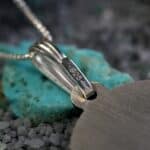 NASA Astronaut Necklace, Silver Explorer Pendant, Moon Landing Charm, Mens Necklace, Children’s Necklace, Fathers Day Gift
