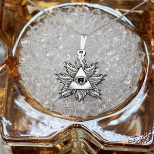 Silver Illuminati Necklace