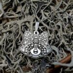 Cute Raccoon Necklace, Minimal Trash Panda Pendant, Unique Animal Lover Jewelry, Silver Raccoon Charm, Everyday Jewelry
